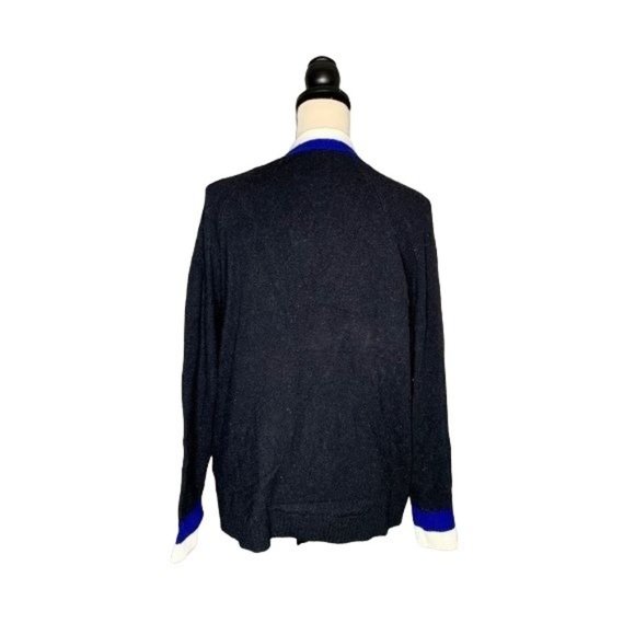 COURT AND ROWE Stripe Trim Cardigan Size Small - Picture 3 of 7